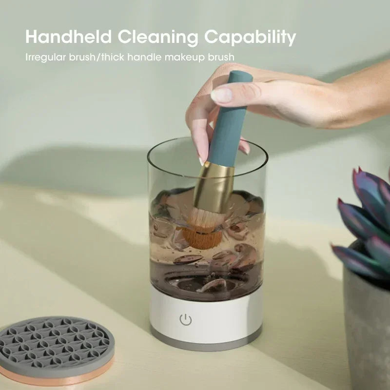 3 In 1 USB Electric Makeup Brush Cleaner