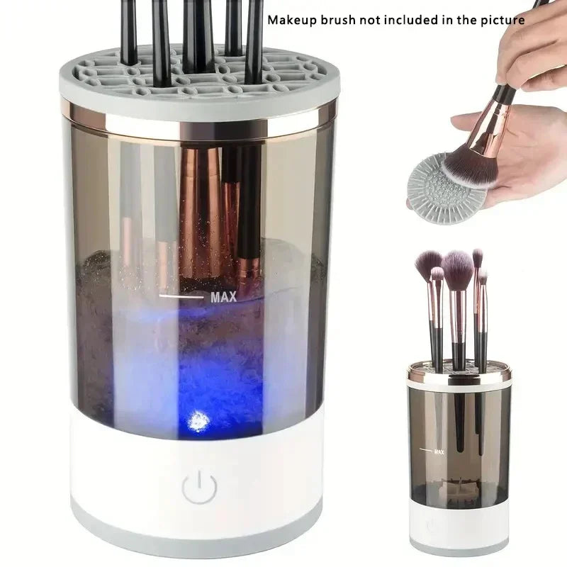 3 In 1 USB Electric Makeup Brush Cleaner